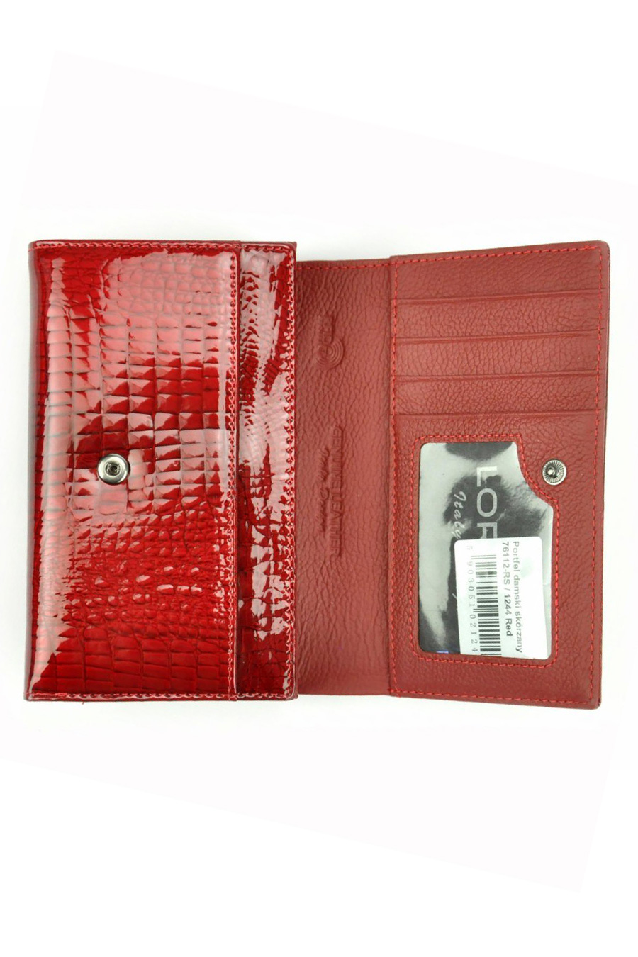 Wallet LORENTI 76112-RS-RFID-1244-RED