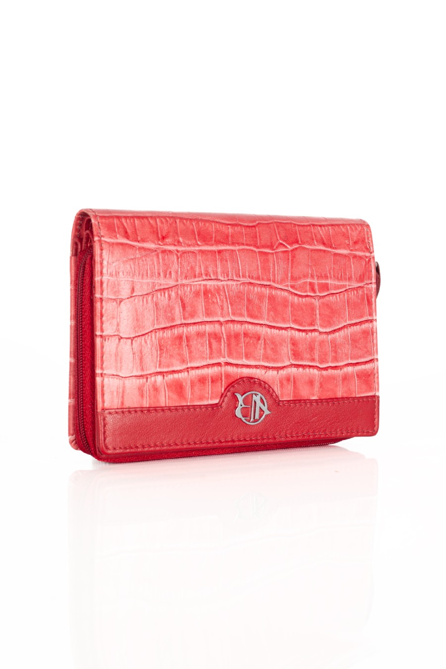 Wallet ROVICKY RV-791-SLA-4910-RED-CROCO