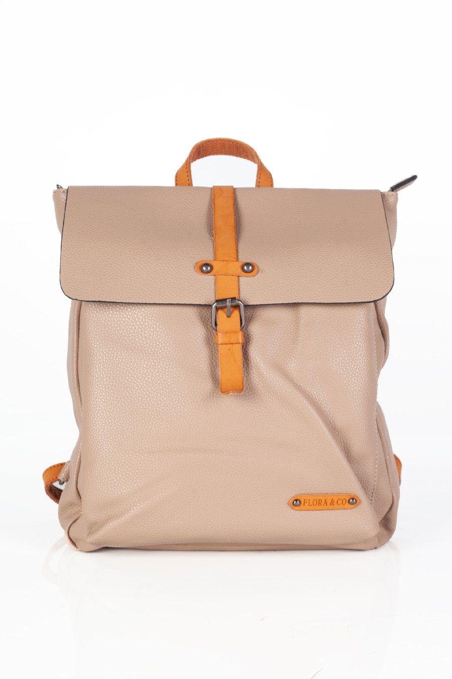 Backpack FLORA&CO H6725-BEIGE-TAUPE