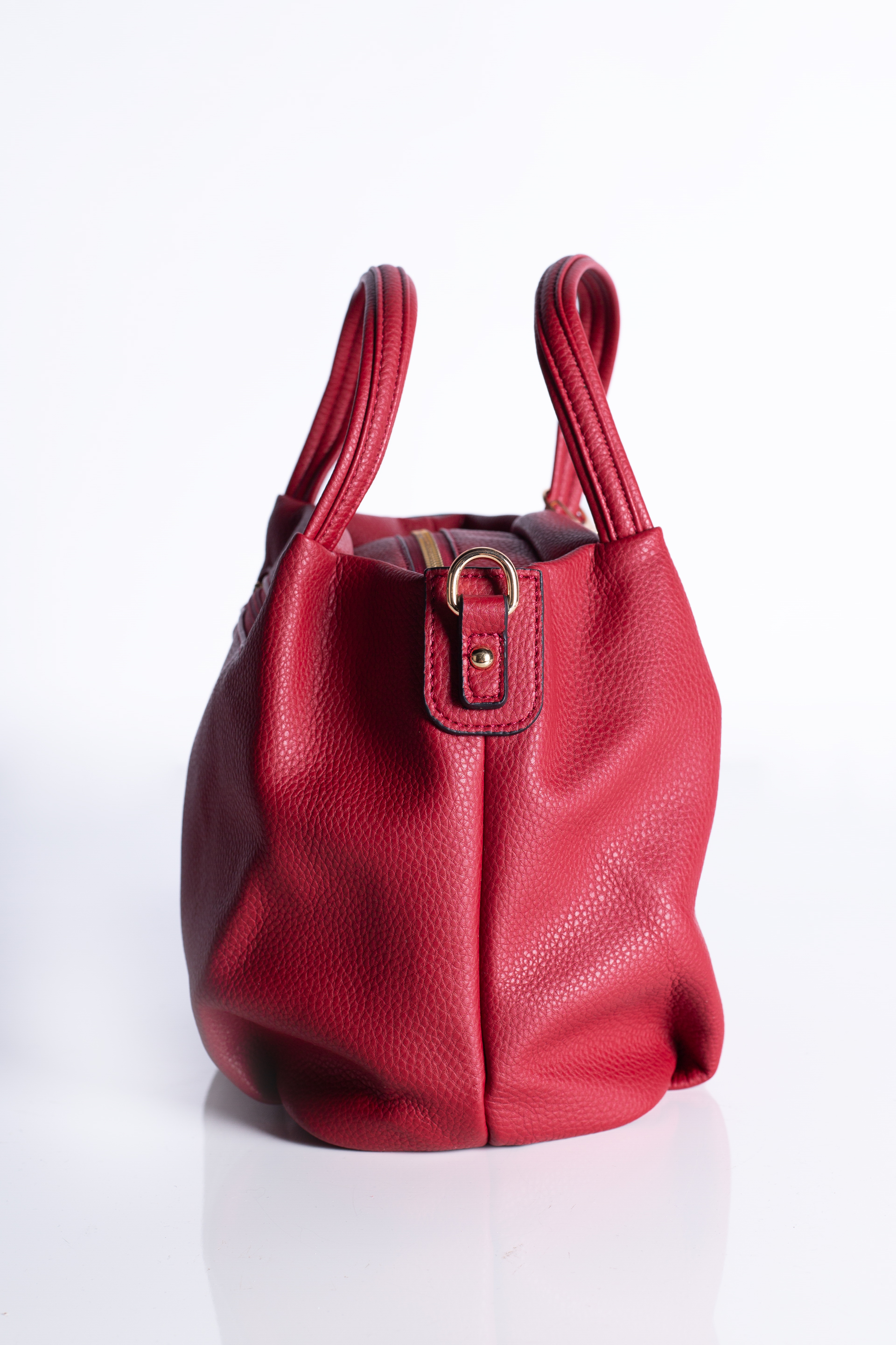 Handbag FLORA&CO F2583-ROUGE-FONCEE