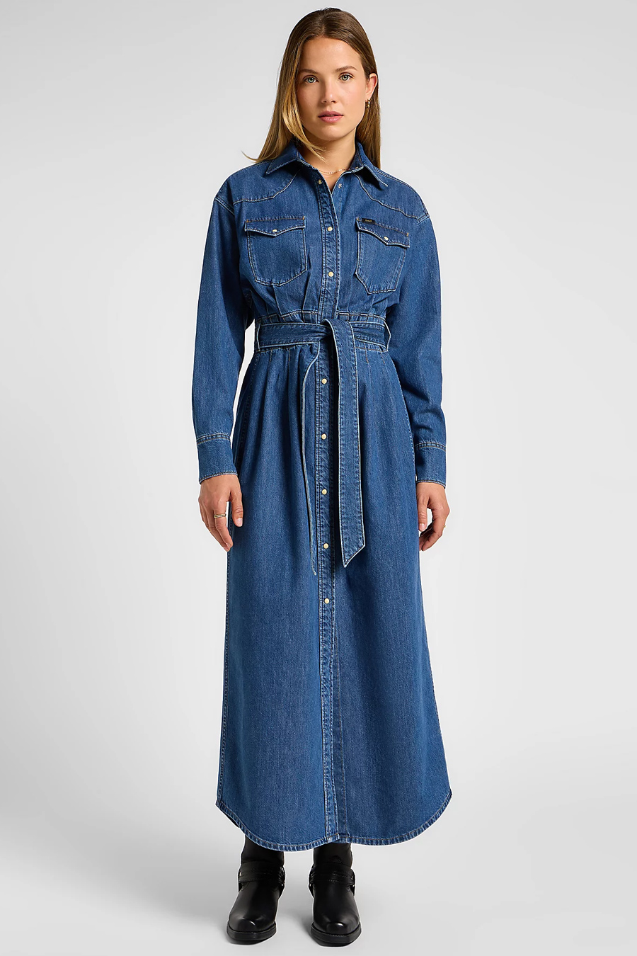 Denim dress LEE 112357937