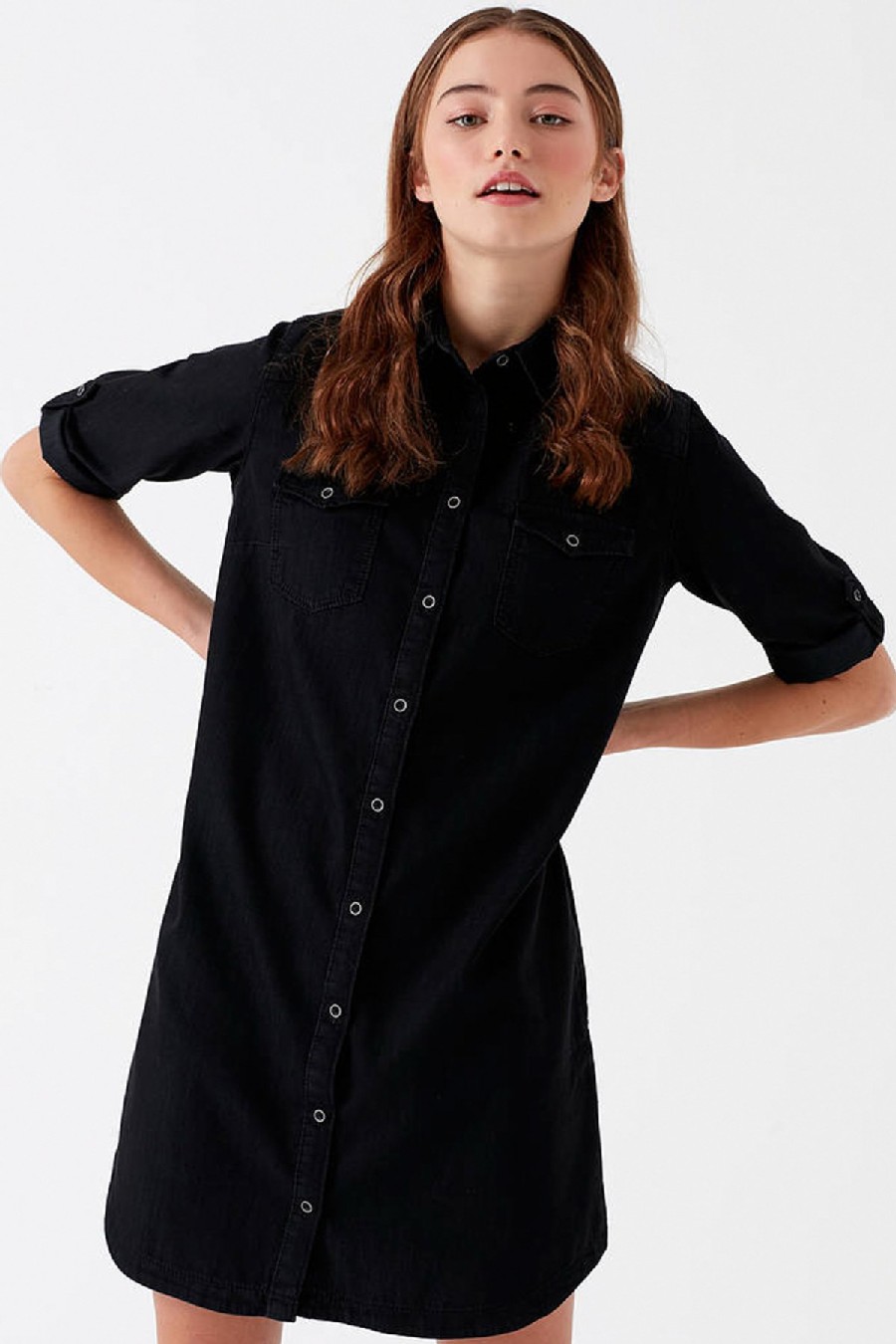 mavi denim dress