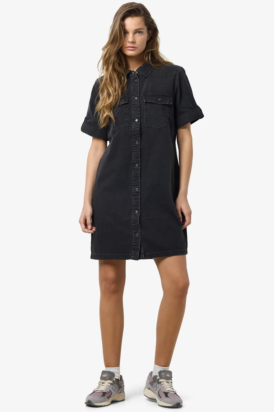 Denim dress NOISY MAY 27030039-Black