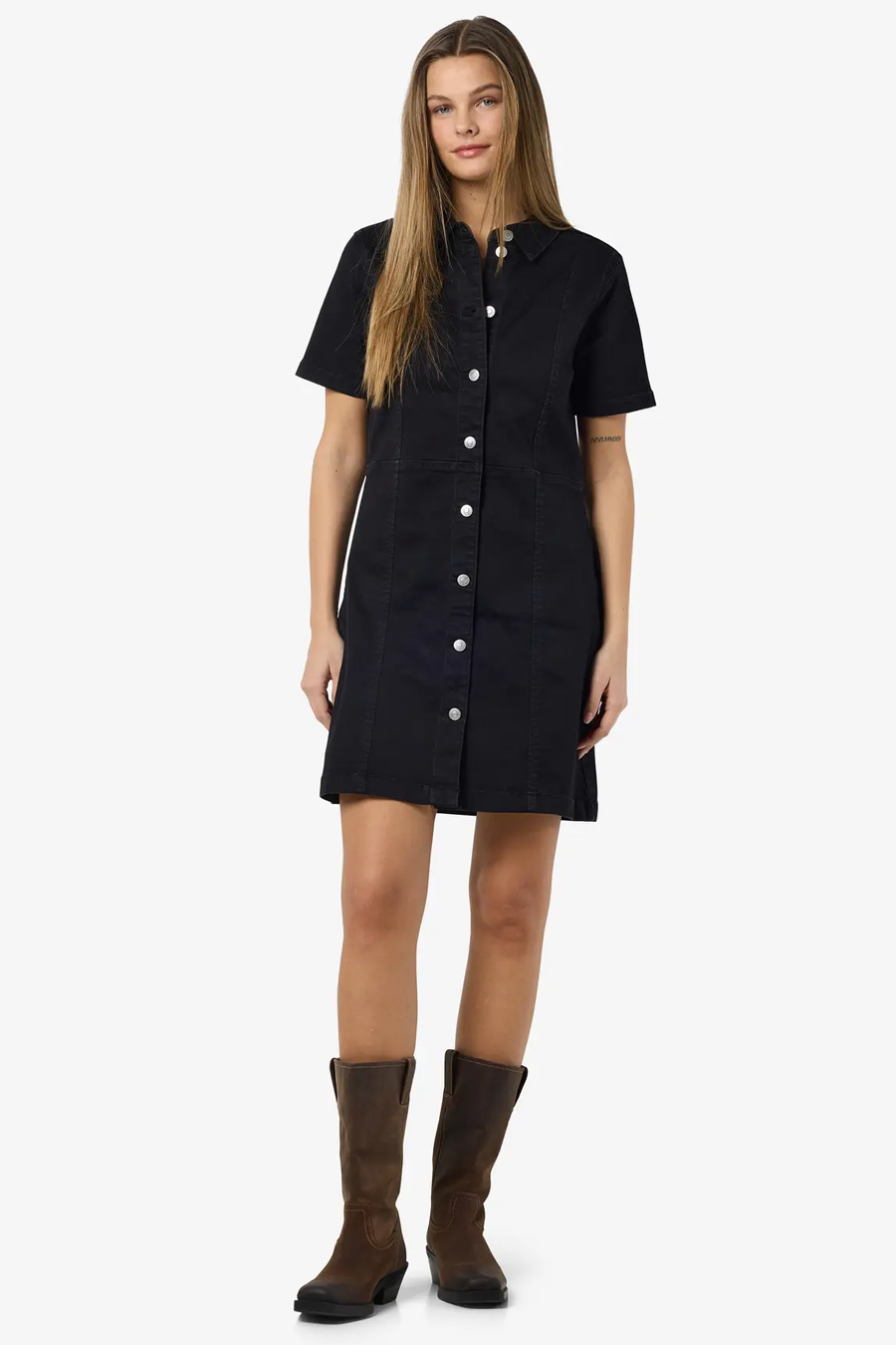 Denim dress NOISY MAY 27032980-Black