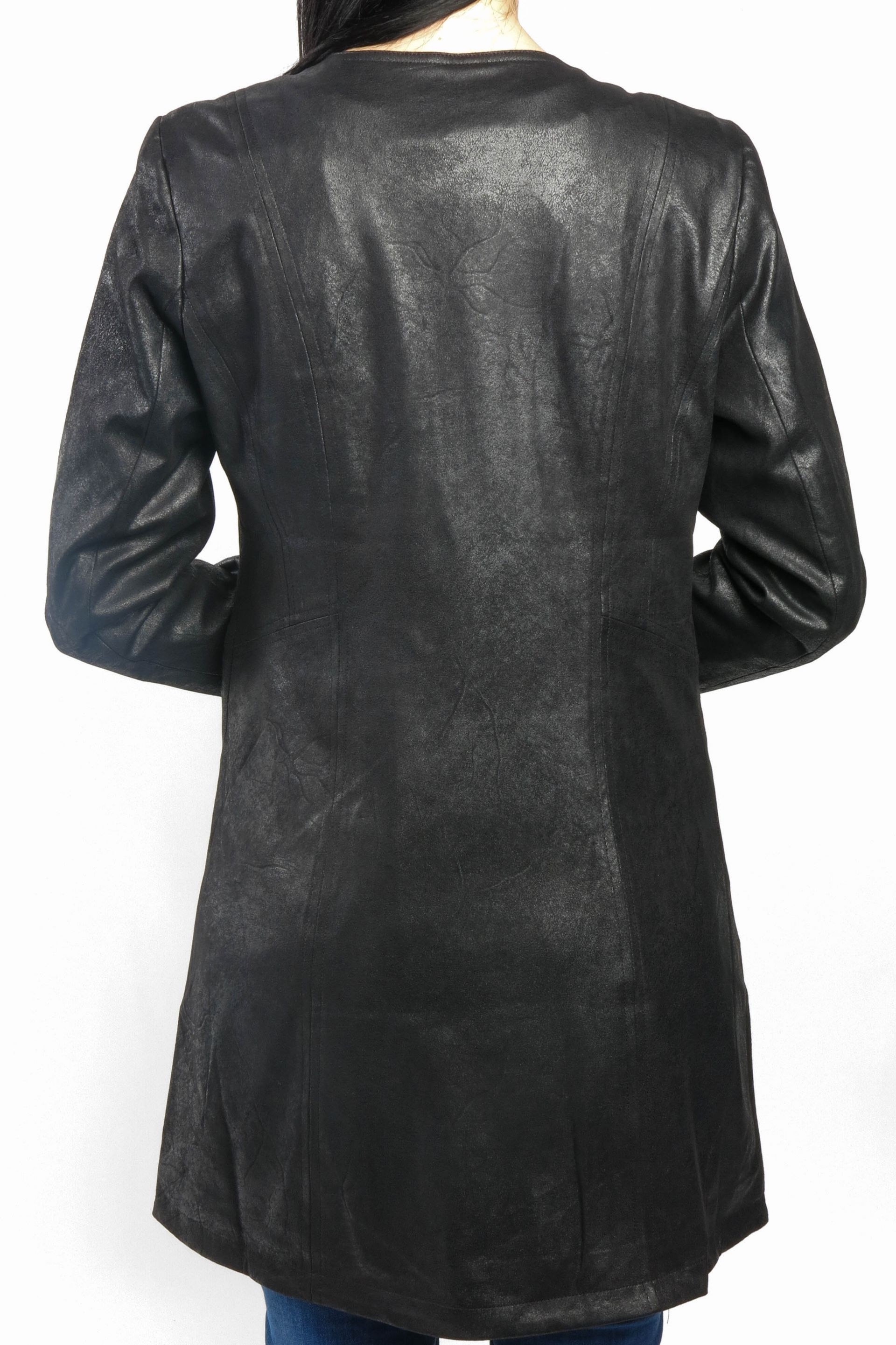 Coat LAURA JO 19033-BLACK