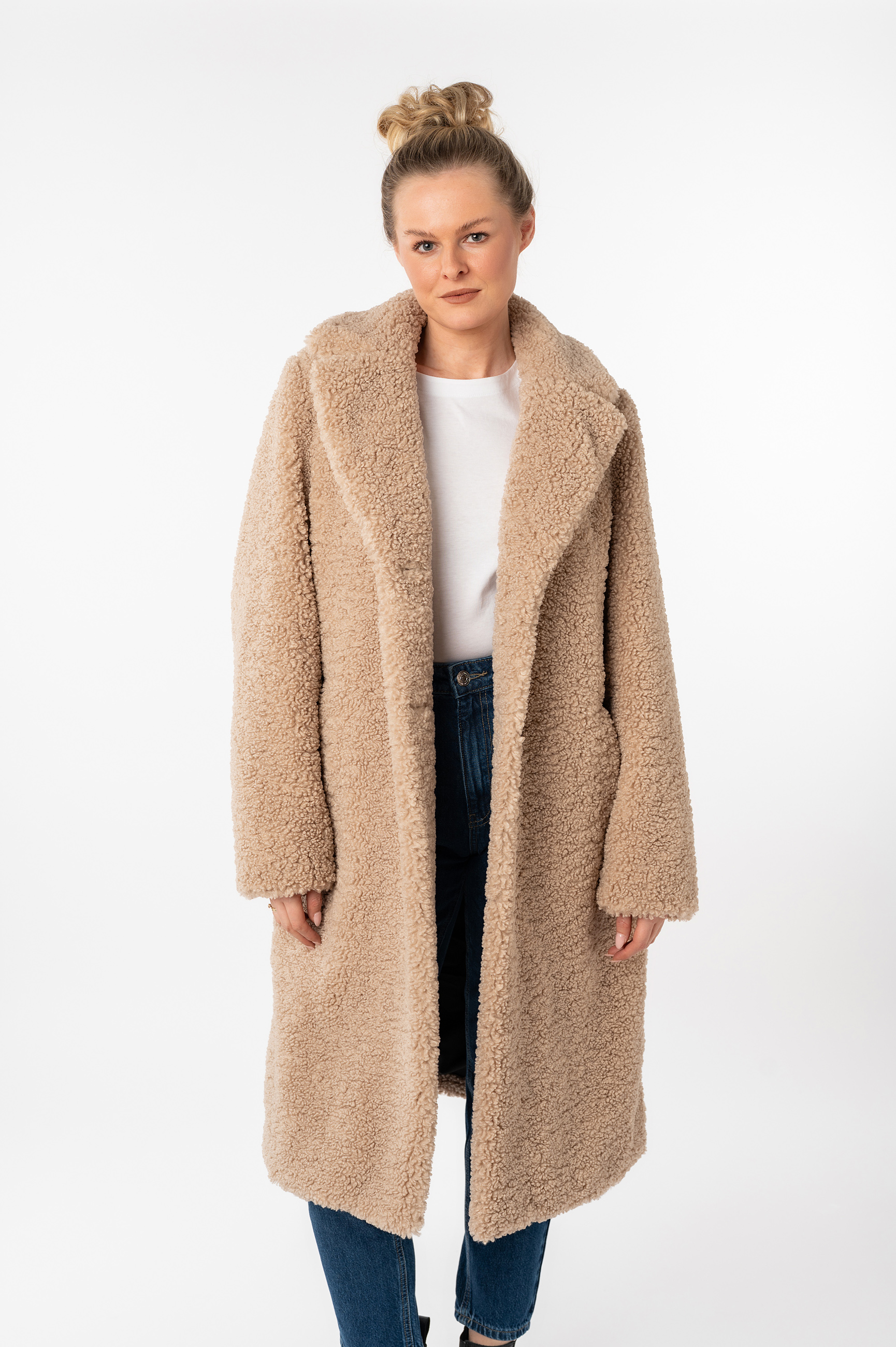 Coat MAURITIUS 2102-0015-sand