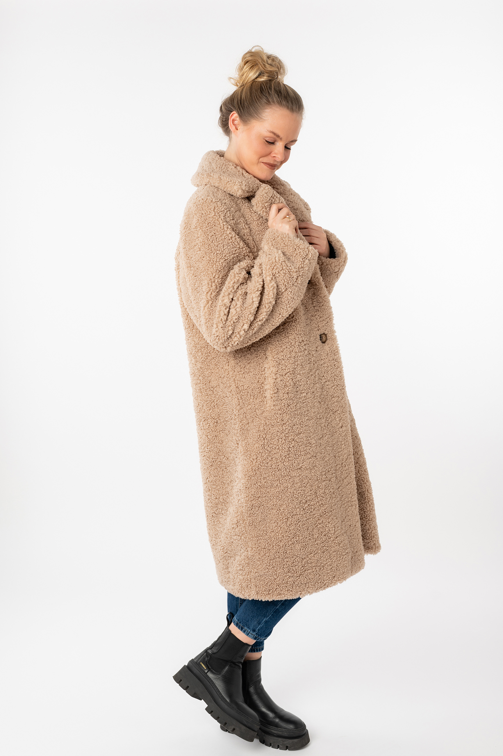 Coat MAURITIUS 2102-0015-sand