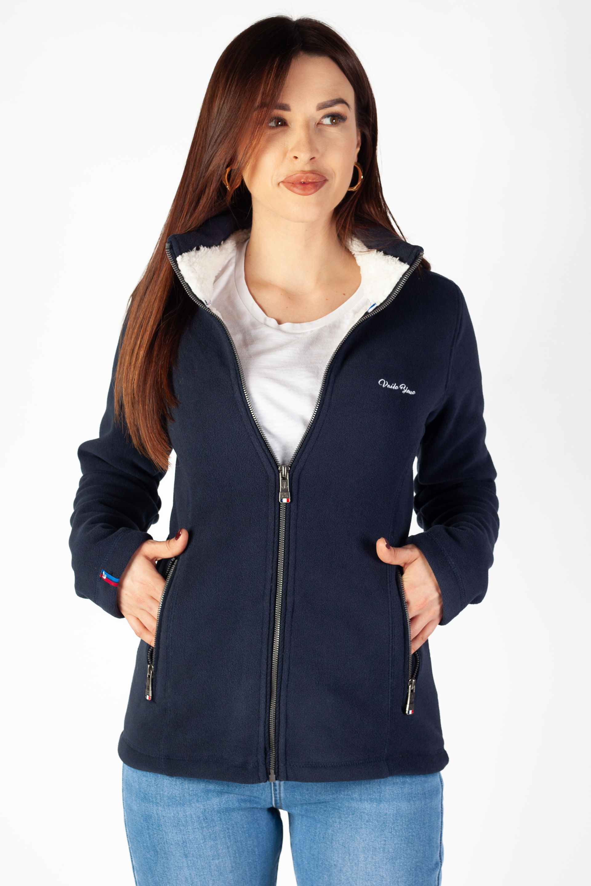 Jacket VOILE BLEUE ARIEL-NAVY-OFFWHITE