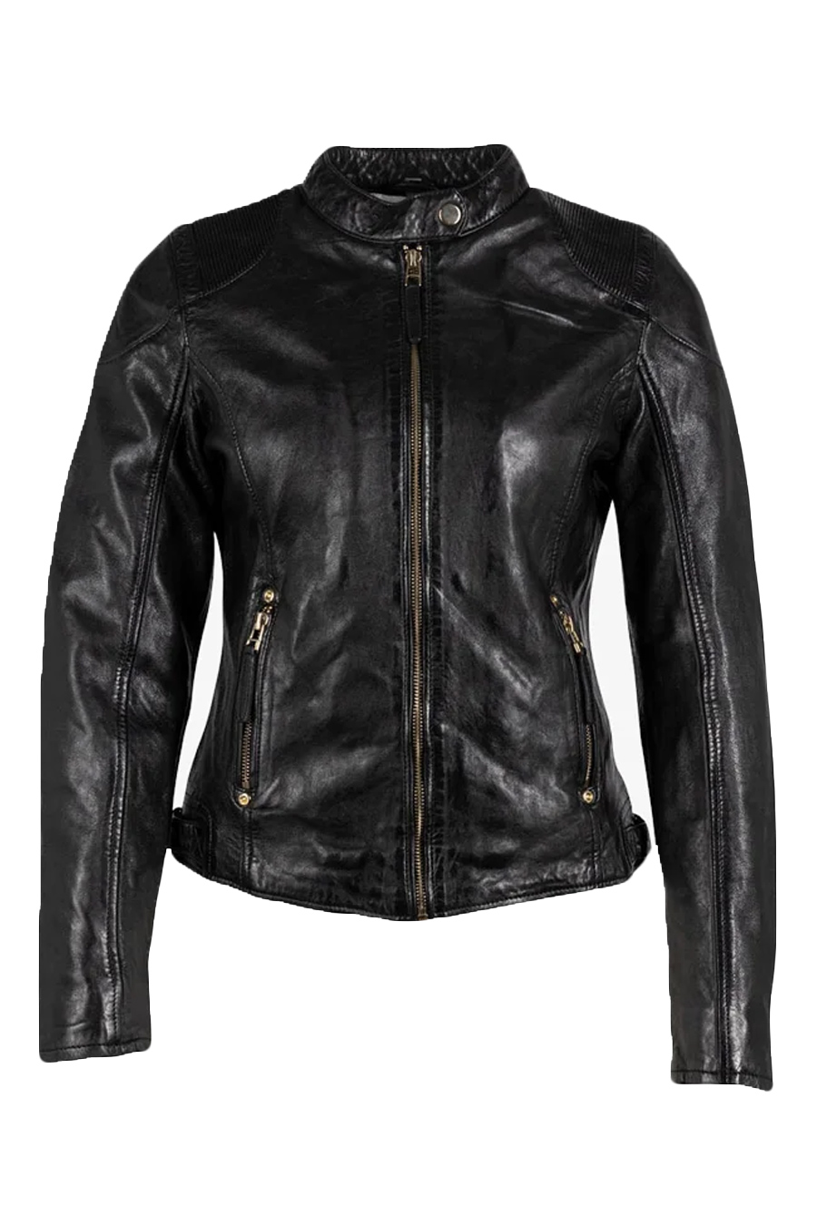 Leather jacket GIPSY 1101-0552-black