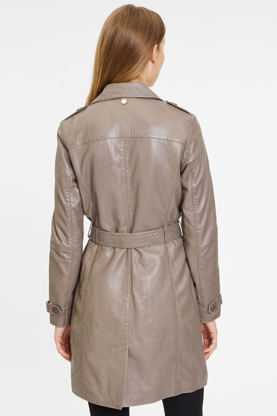 Leather jacket GIPSY 1102-0001-taupe
