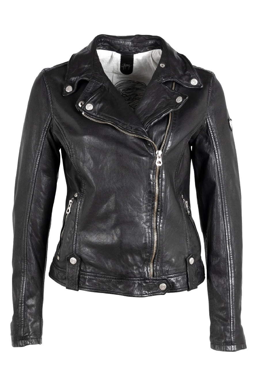 Leather jacket GIPSY GWFaye-LASOV-black