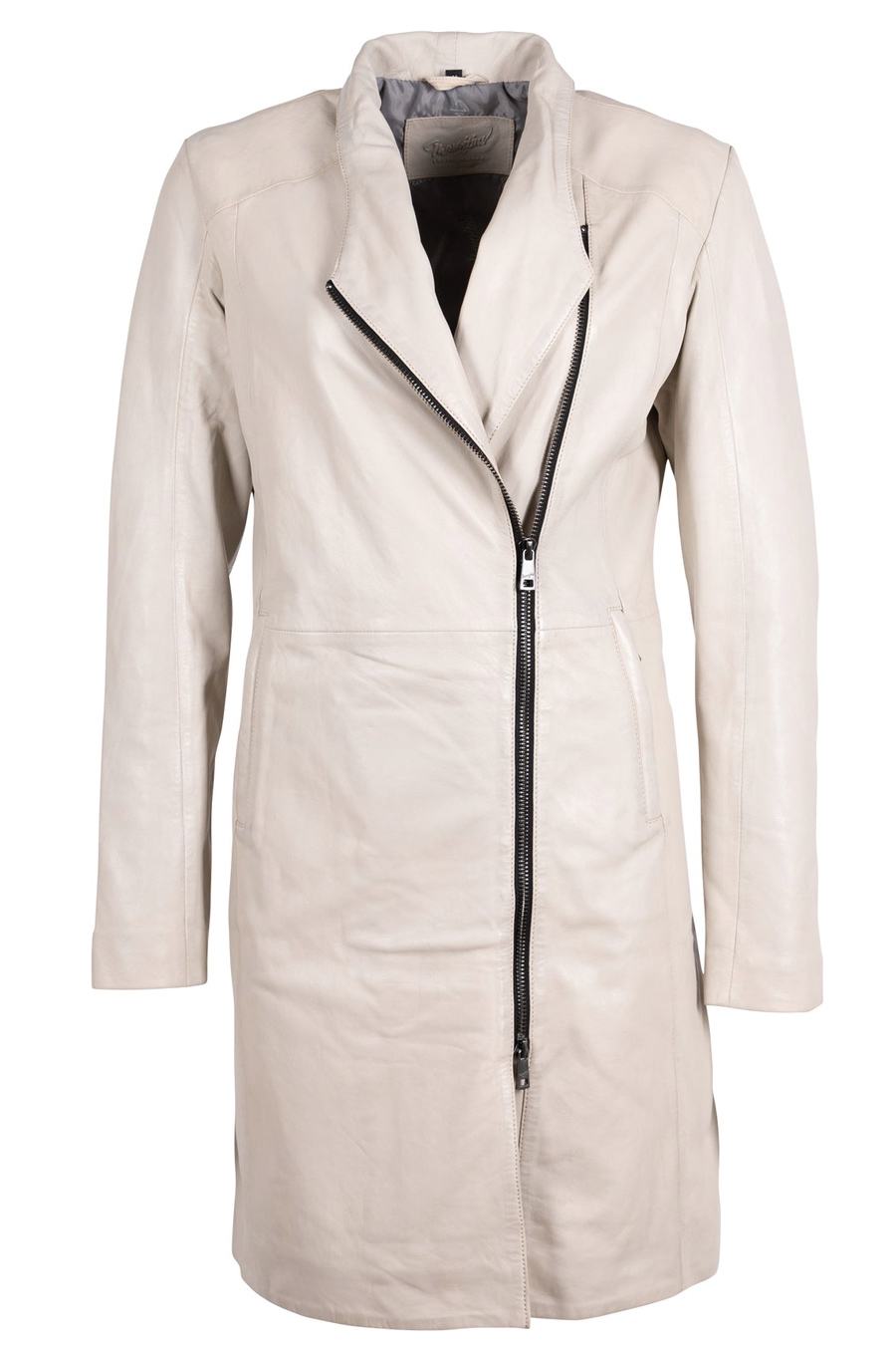 Leather jacket MAURITIUS 1102-0019-ivory
