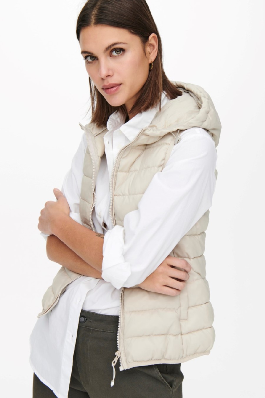 Vest ONLY 15205760-Pumice-Stone