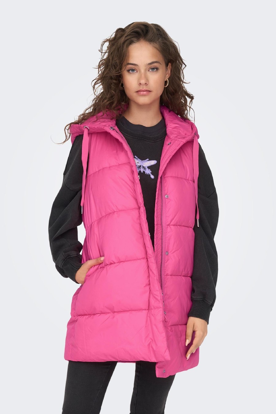 Vest ONLY 15300256-Azalea-Pink