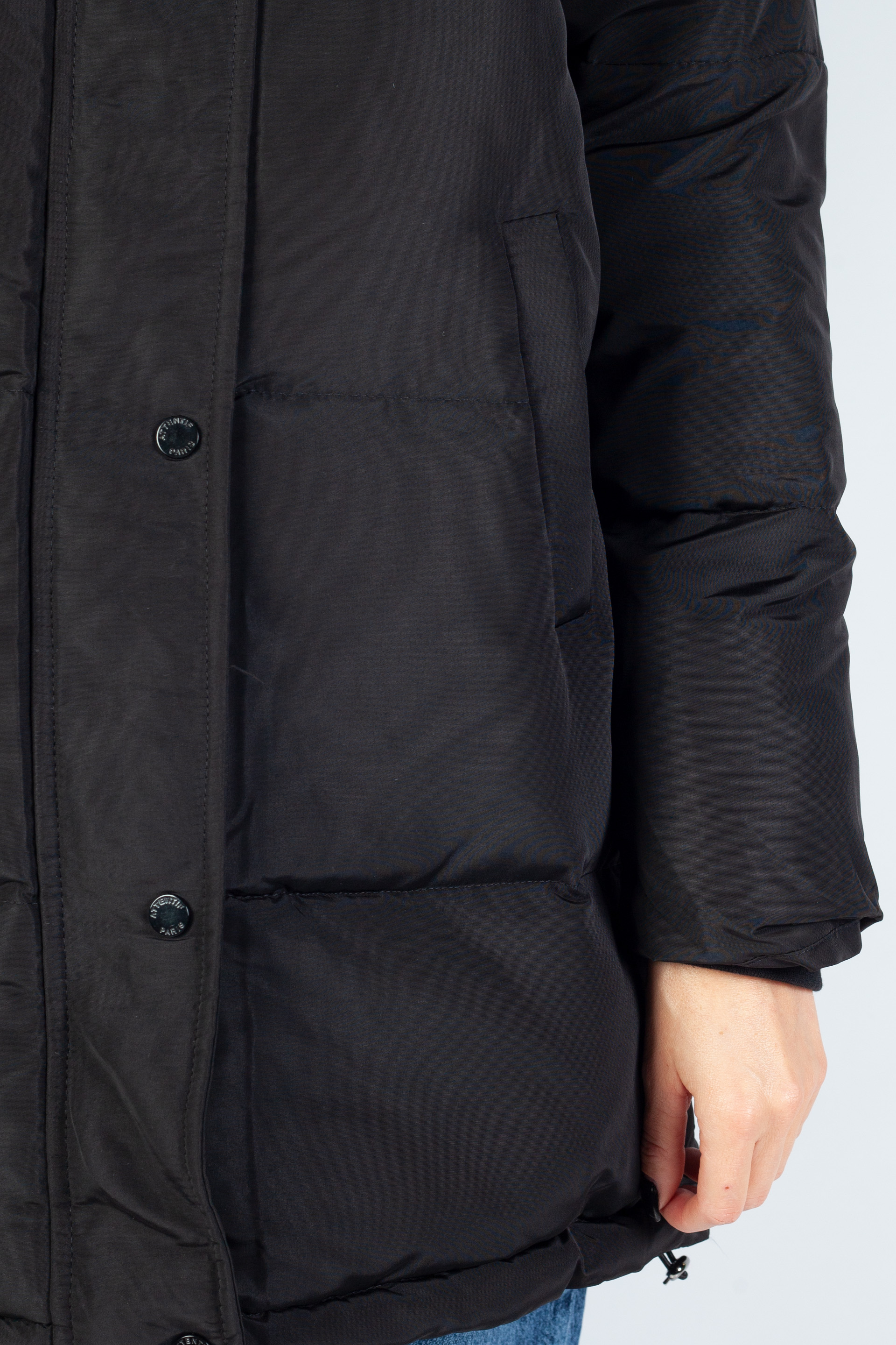 Winter jacket ATTENTIF PK-2224-BLACK