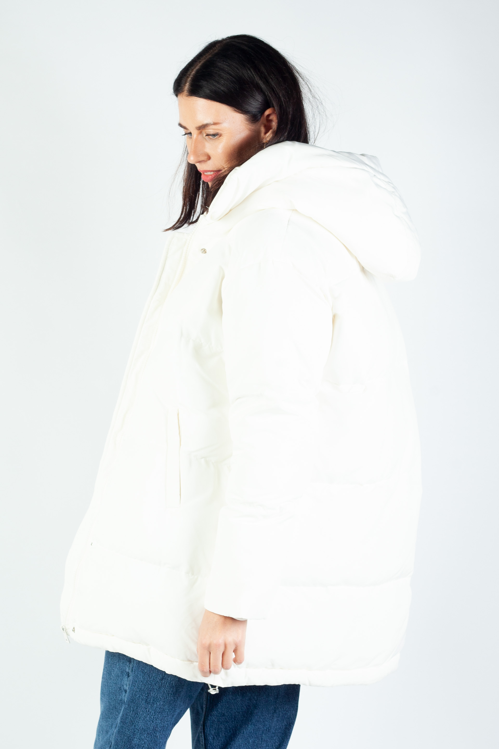 Winter jacket ATTENTIF PK-2224-WHITE