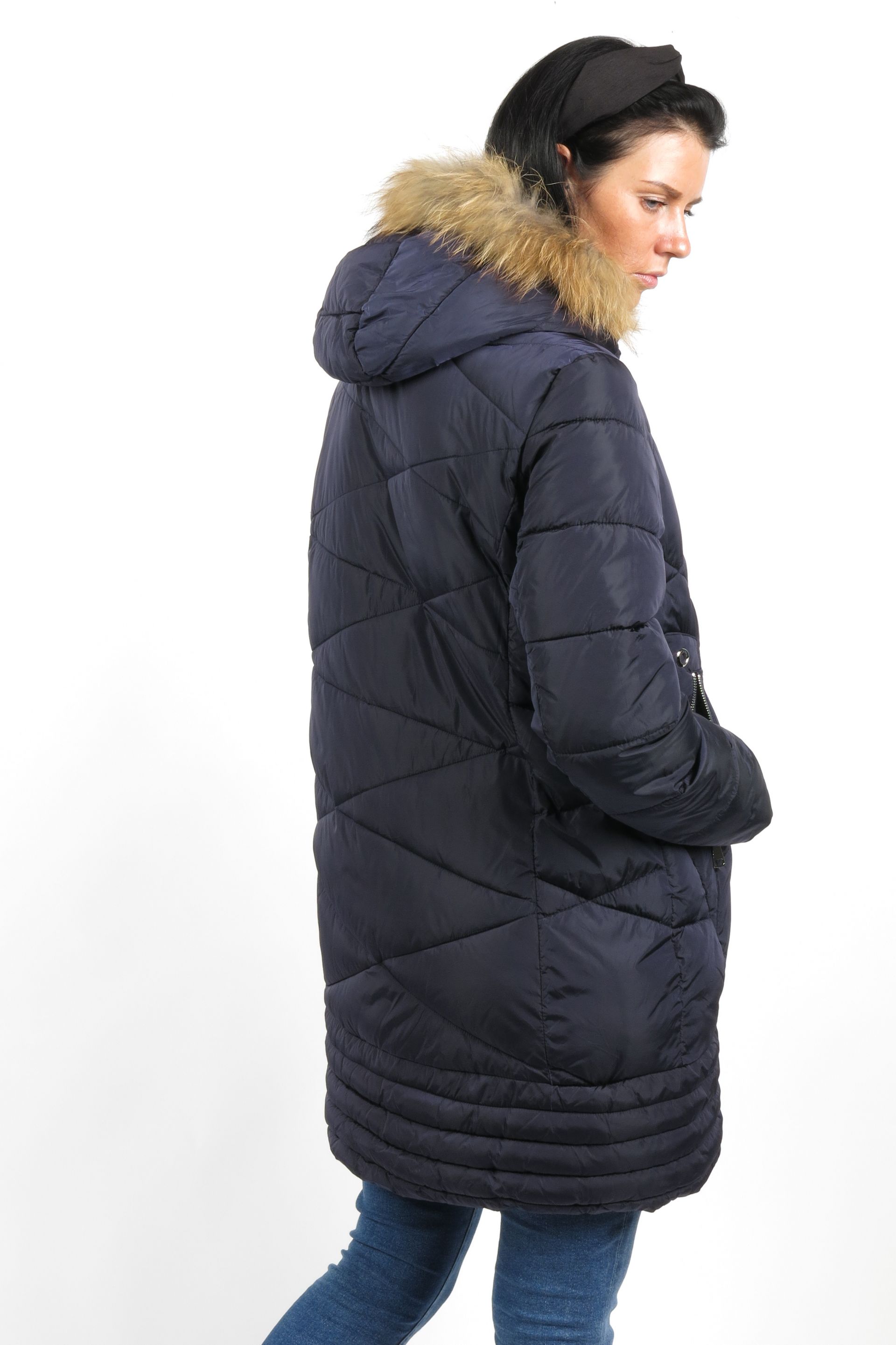 Winter jacket FLY 1559-NAVY