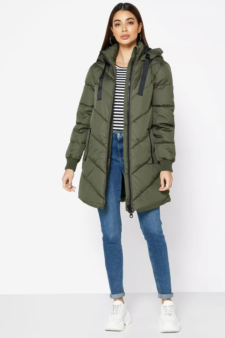 Winter jacket JACQUELINE DE YONG 15207784-Forest-Night