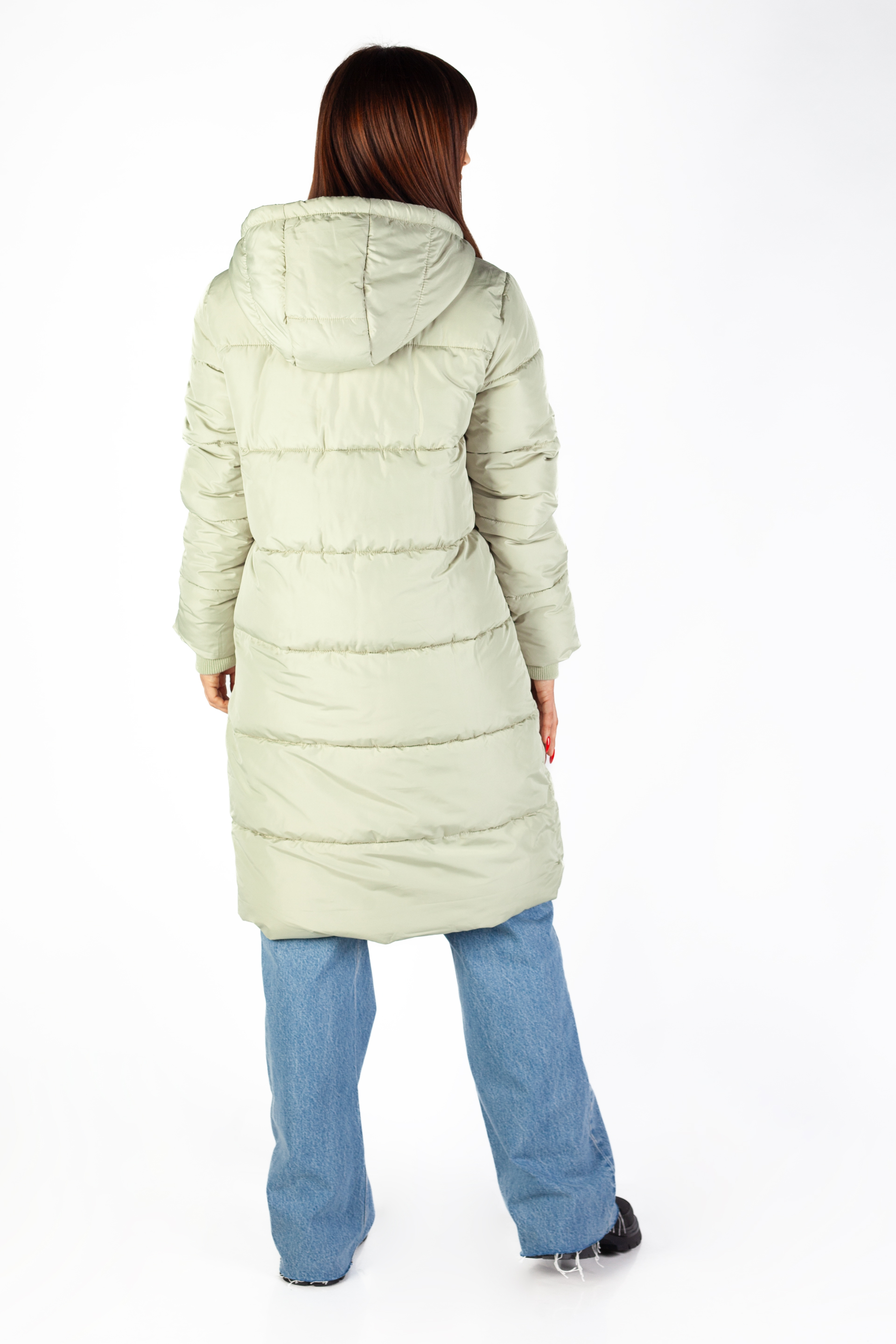 Winter jacket PIECES 17115627-Swamp