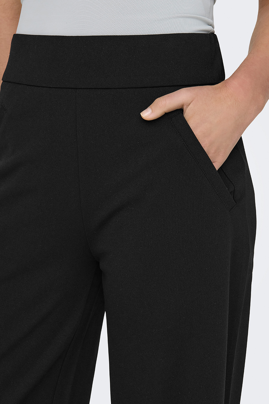 Casual Pants JACQUELINE DE YONG 15221238-Black