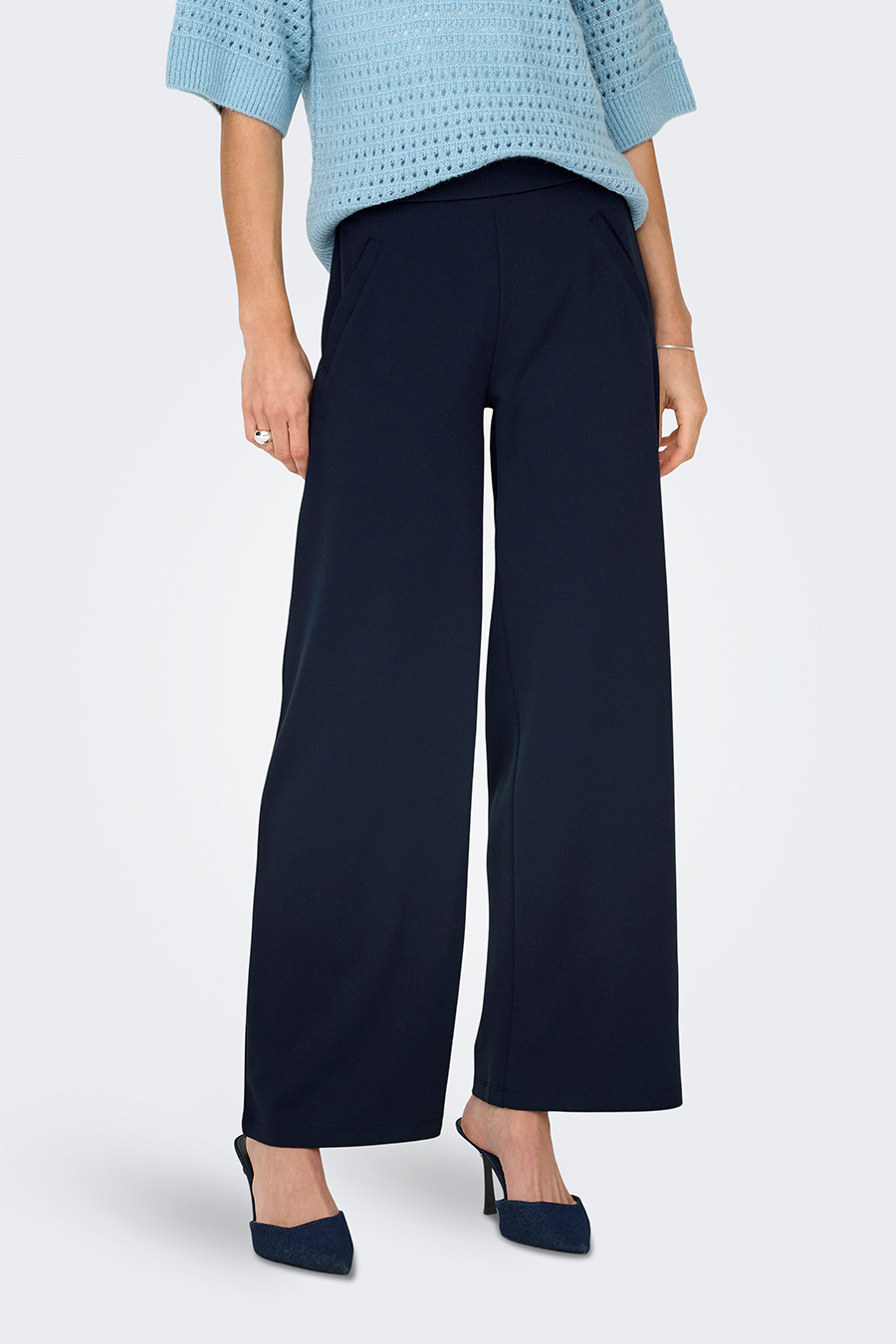 Casual Pants JACQUELINE DE YONG 15221238-Black-Iris
