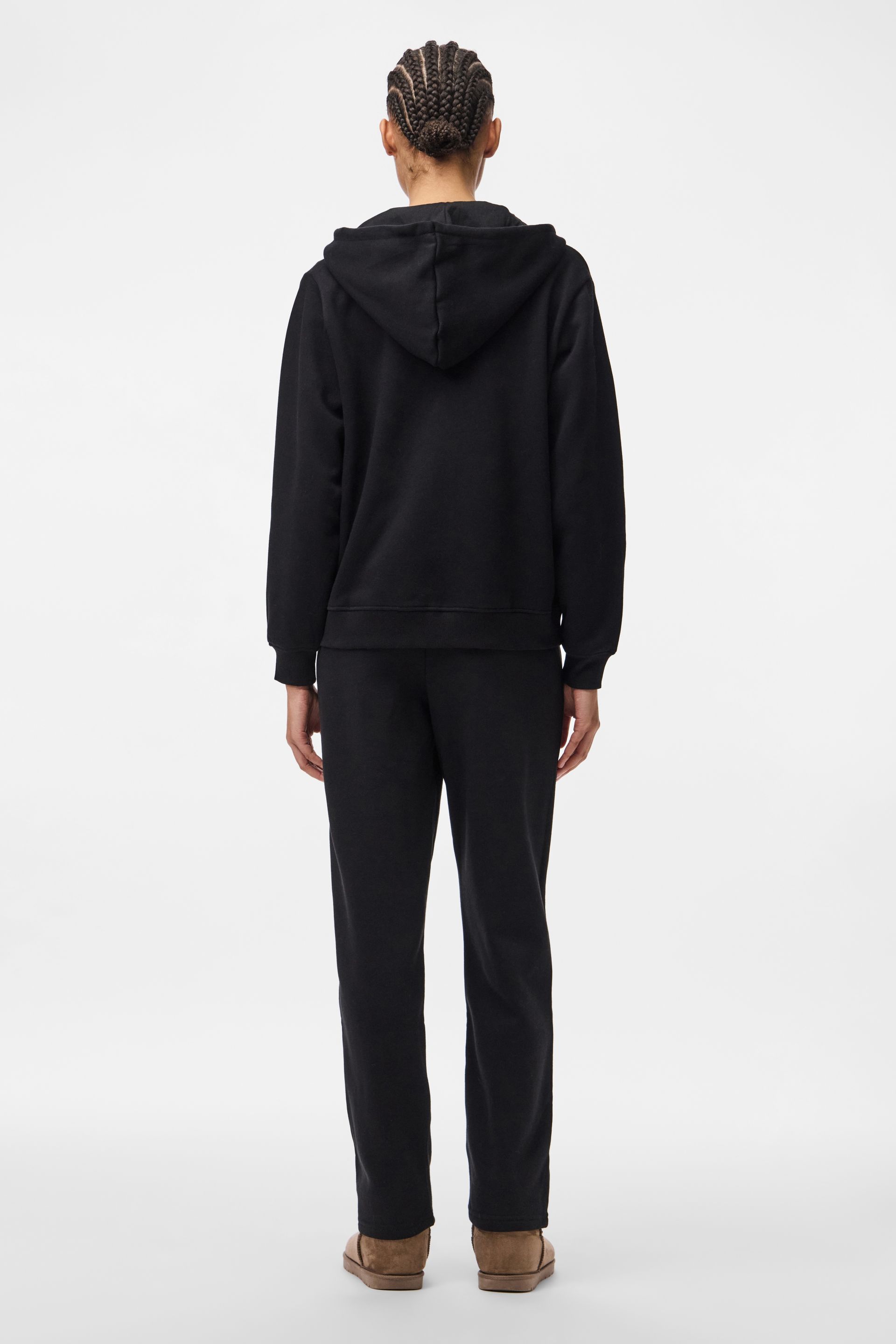 Casual Pants PIECES 17156301-Black