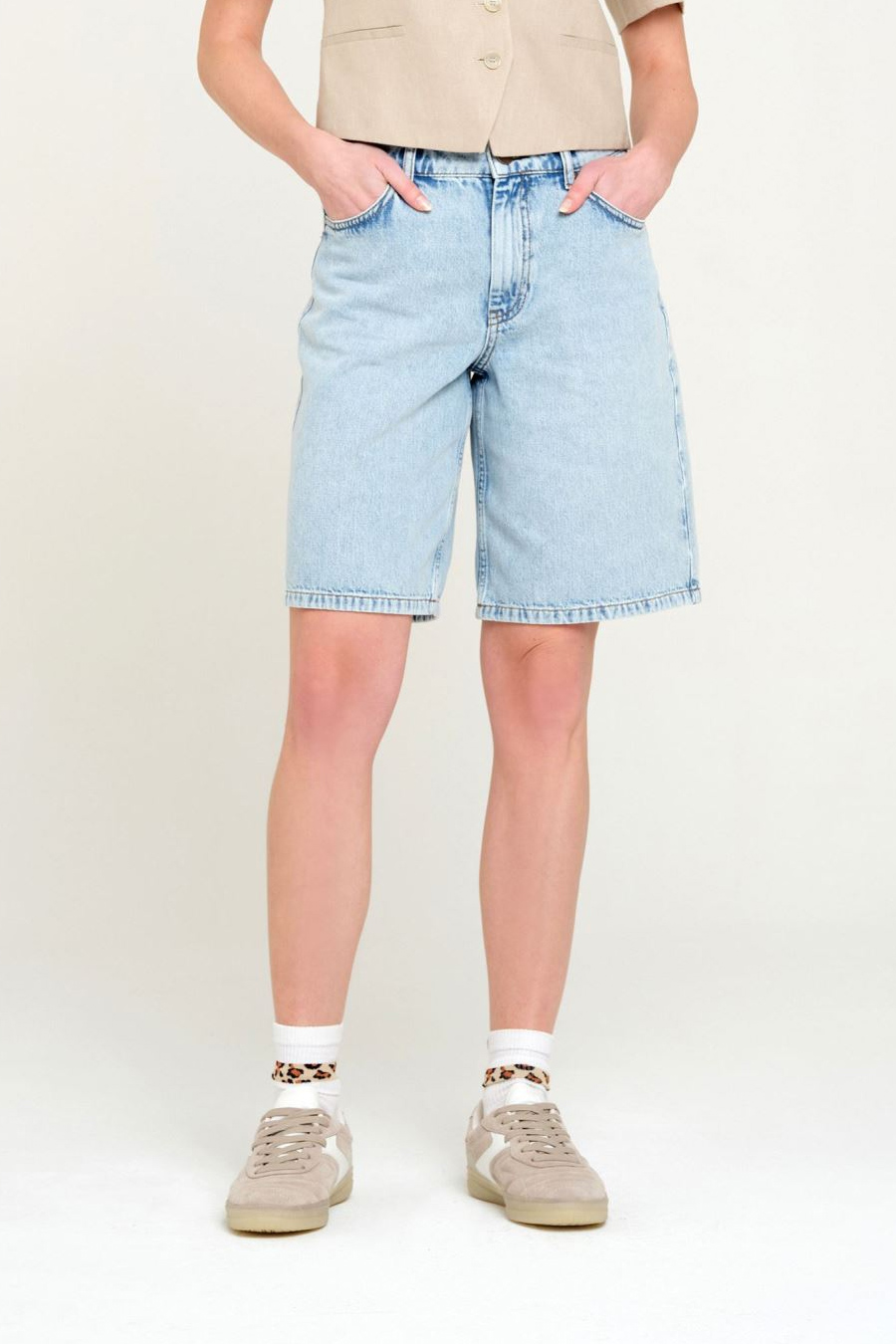 Denim shorts PANTAMO 6878-1553-07