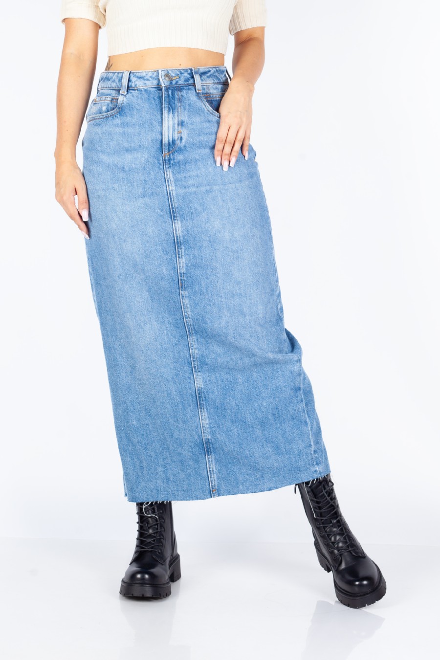 Denim skirt PANTAMO 5433-1502-05