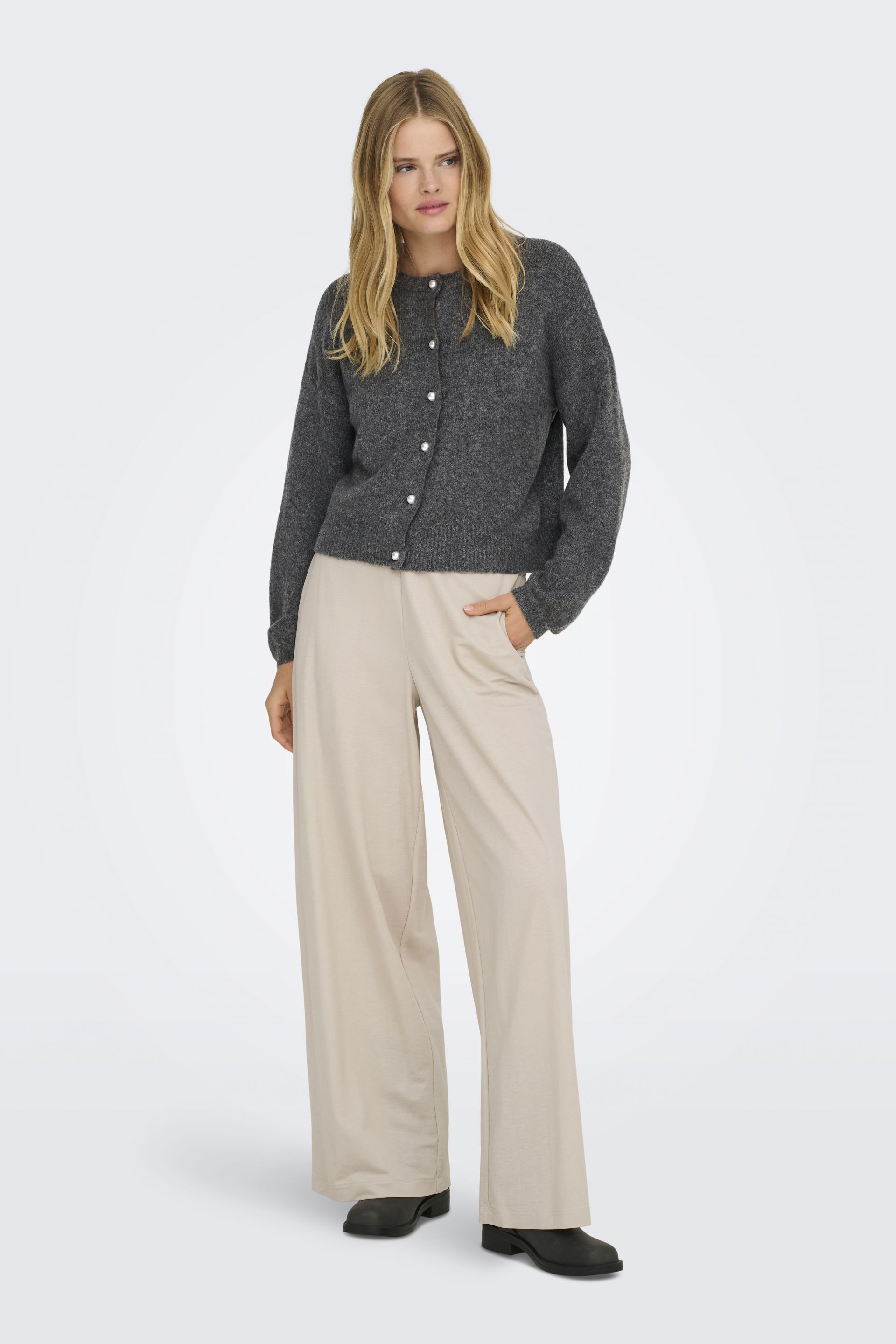 Cardigan ONLY 15242300-DG-Melange