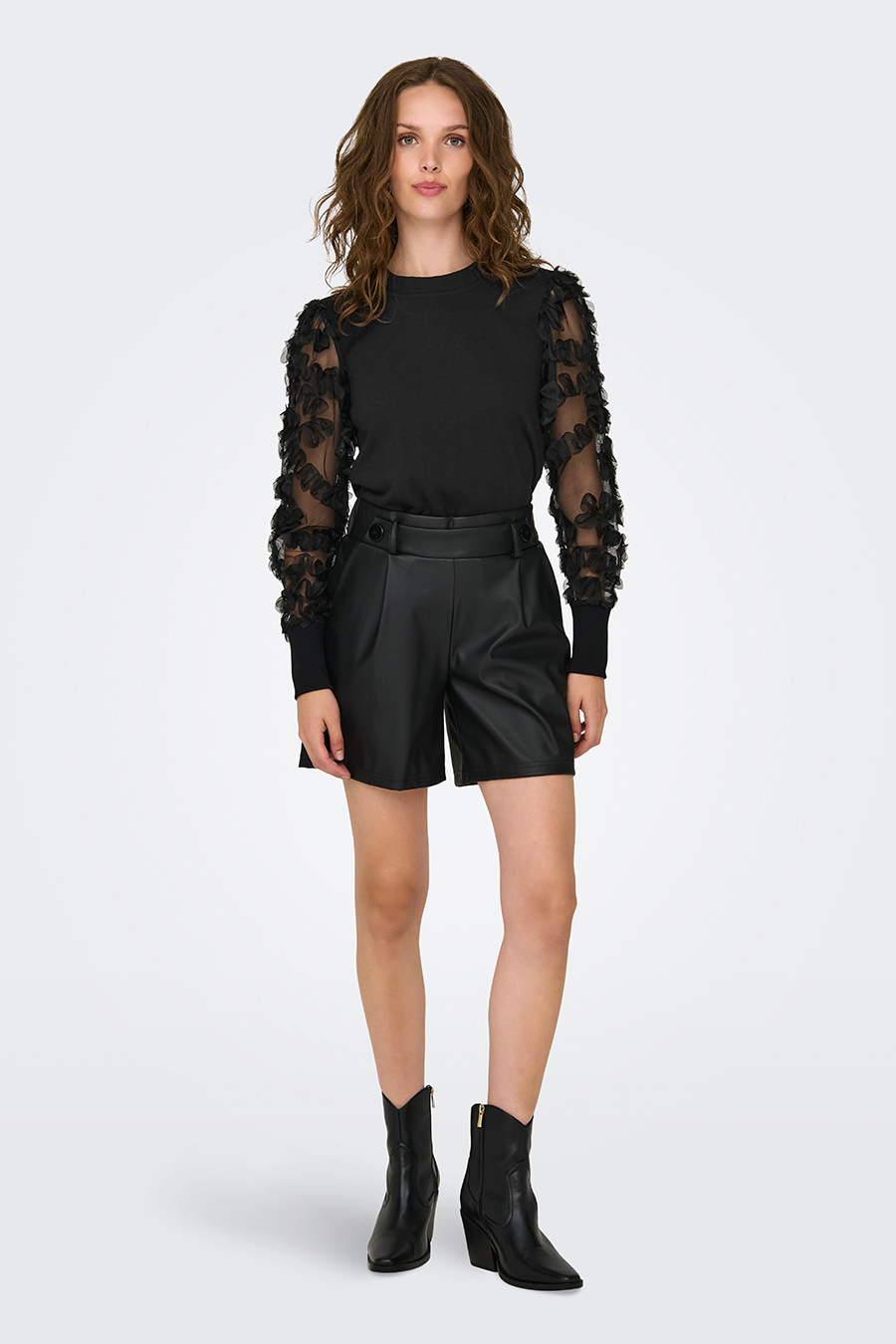 Hoodie JACQUELINE DE YONG 15220558-Black