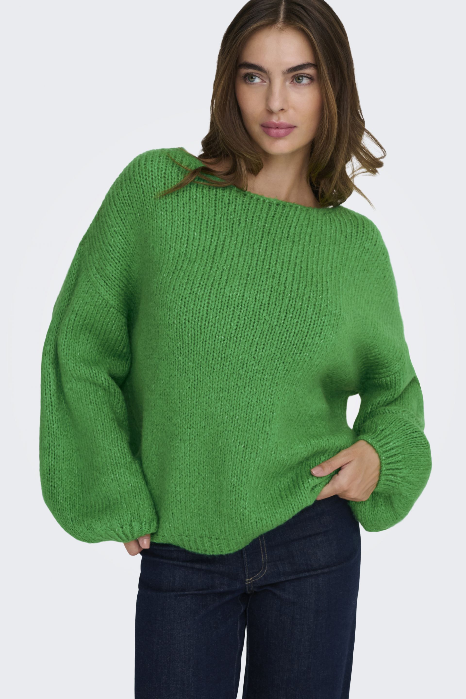 Sweater JACQUELINE DE YONG 15334709-Bright-Green