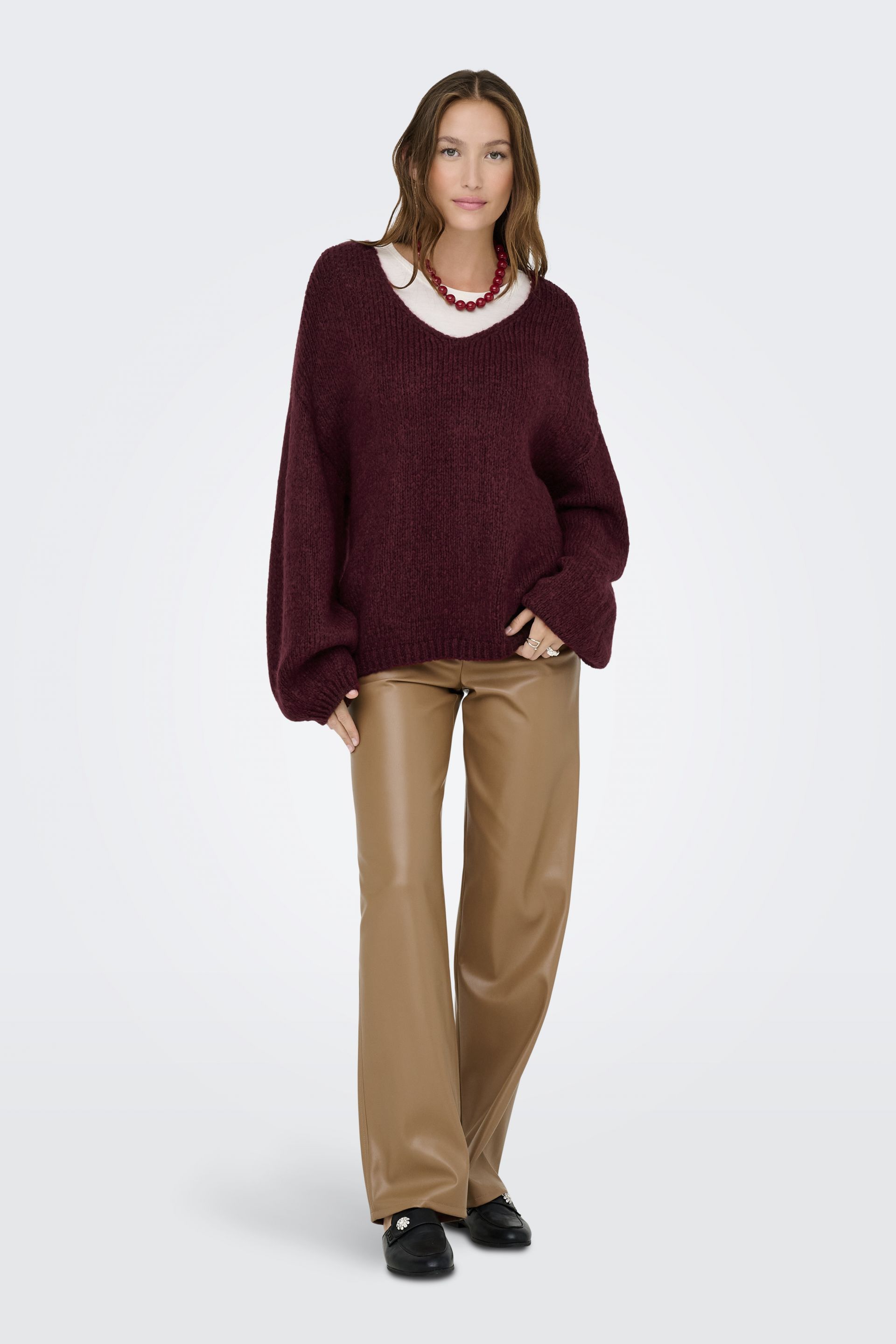 Sweater JACQUELINE DE YONG 15334709-Cabernet