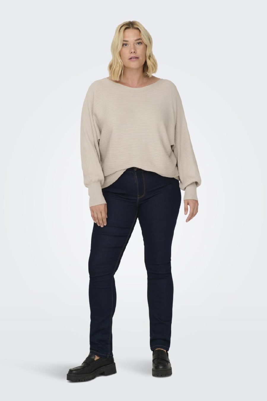 Sweater ONLY CARMAKOMA 15306803-Pumice-Stone