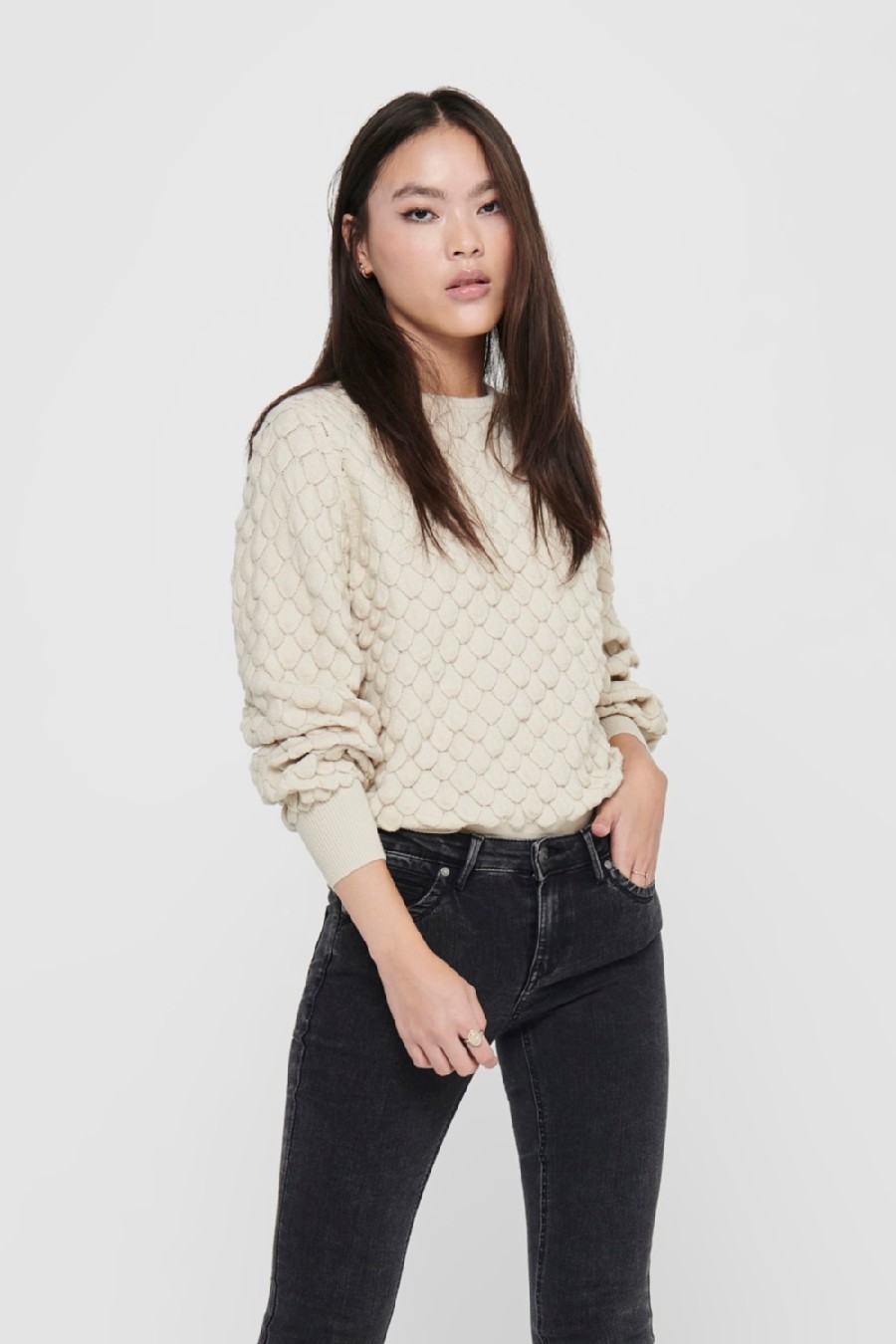 Sweater ONLY 15214523-Pumice-Stone
