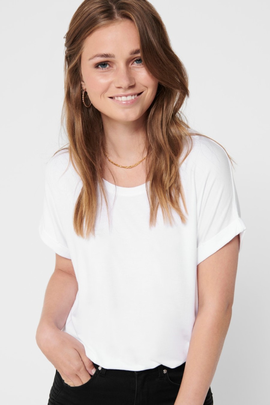 T-shirt ONLY 15106662-White