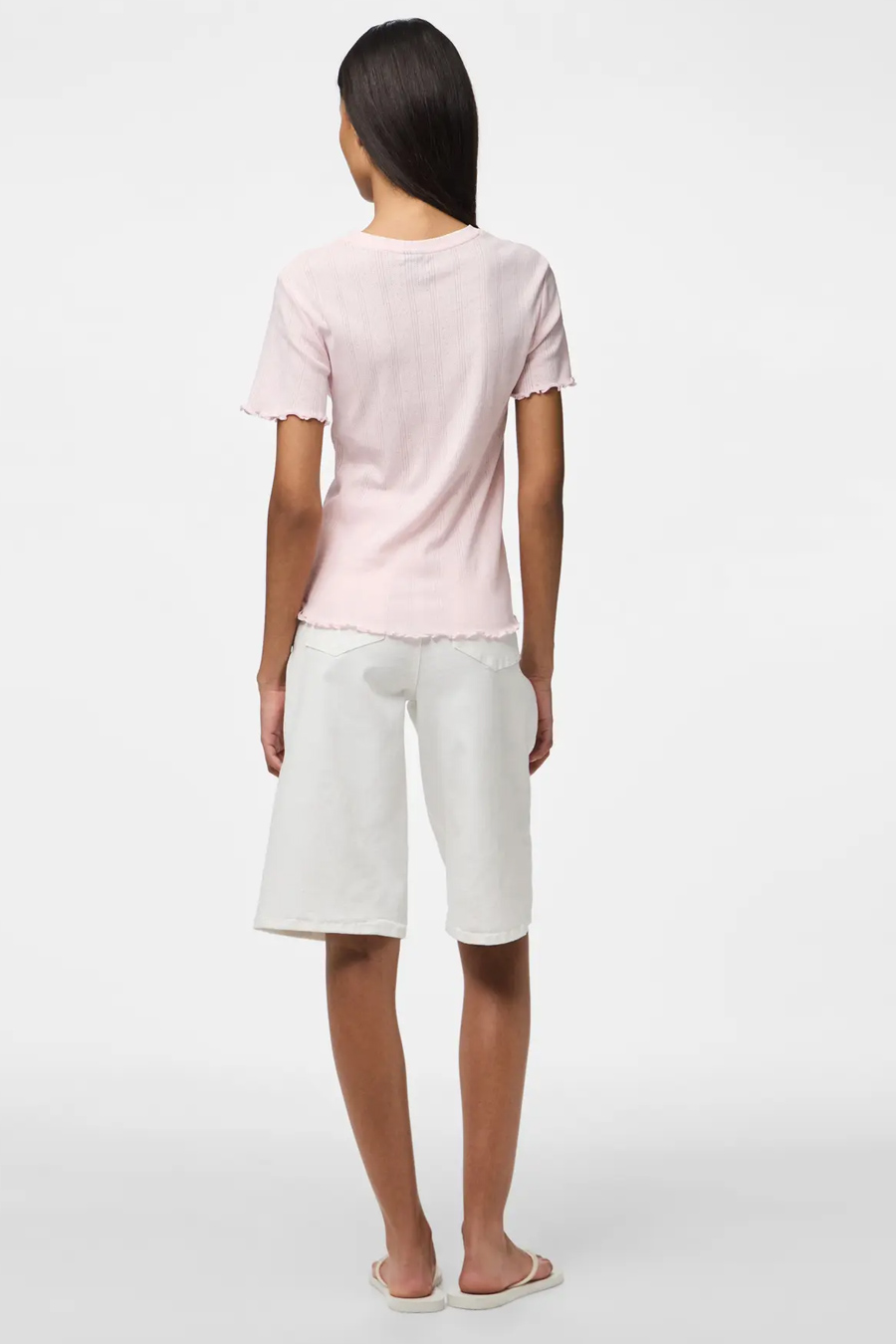 T-shirt PIECES 17152053-PINK-A-BOO