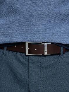 Leather belt BIG STAR 240142906