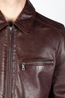 Leather jacket MAURITIUS 1201-0847-chestnut