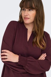 Blouse ONLY CARMAKOMA 15285157-Tawny-Port