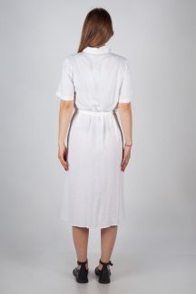 Dress PIECES 17152063-Bright-White
