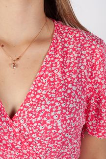 Dress PIECES 17154743-Pink-Lemonade