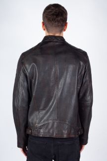 Leather jacket MAURITIUS 1901-0007-antique-brown