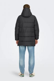 Winter jacket ONLY & SONS 22020156-Grey-Pinstrip