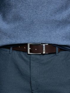 Leather belt BIG STAR 240142906