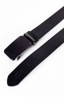 Leather belt BLK JEANS 984135-202-101-BLACK