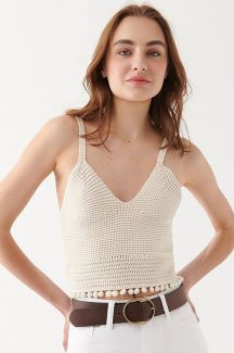 Leather belt MAVI 197630-31542