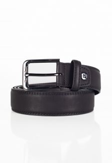 Leather belt PIERRE CARDIN PC-3341-GG23-NERO