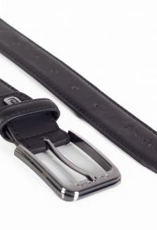 Leather belt PIERRE CARDIN PC-3341-GG23-NERO