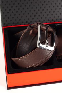 Leather belt PIERRE CARDIN PC-8806-9033-YS17-TMORO