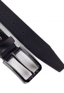 Leather belt PIERRE CARDIN PC-GF-9013-NERO